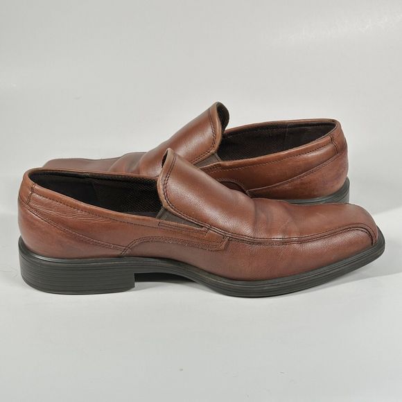 Ecco Johannesburg Venetian Loafer Men’s Size 8 Brown Leather Shoes Slip On main image 7